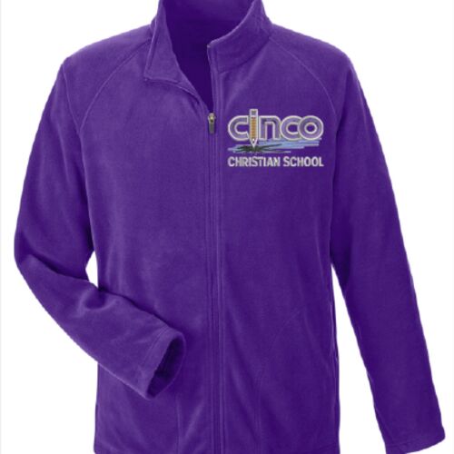 Embroidered Cinco Youth Fleece Jacket Thumbnail