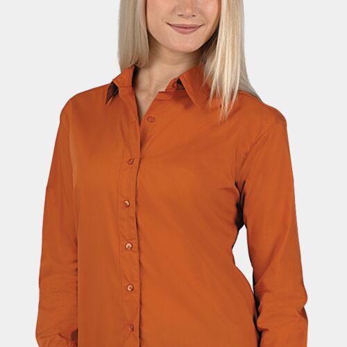 Ladies' L/S Value Poplin Thumbnail