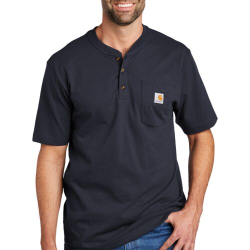 Carhartt Short Sleeve Henley T Shirt Thumbnail
